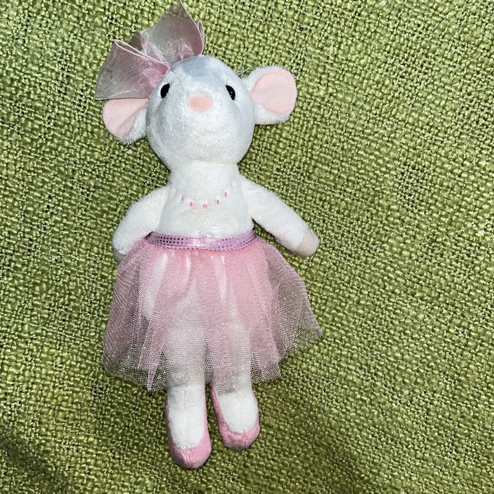 PETUNIA the Plush BALLERINA MOUSE Stuffed Animal - by Douglas Cuddle Toys